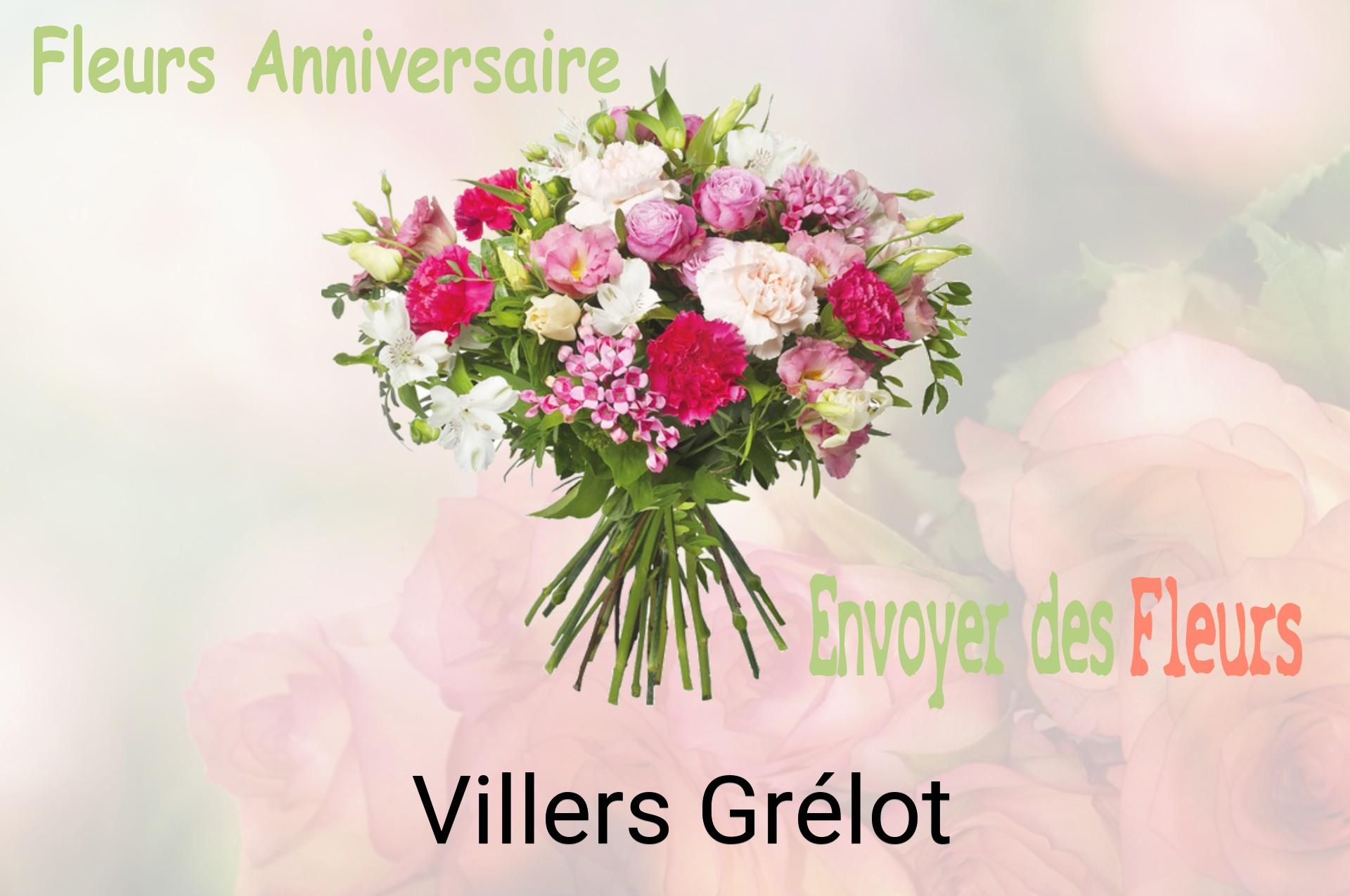 Bouquet de fleurs d’anniversaire livré à Villers-Grélot